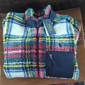 Polo by Ralph Lauren Multicolor Plaid Puffer Jacket